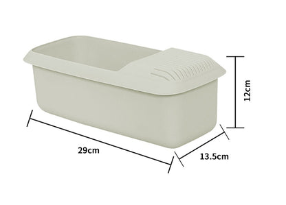 Plastic Kitchen Cooking And Noodles Dual-purpose Plastic Storage Box Kitchen Supplies Gadget Set