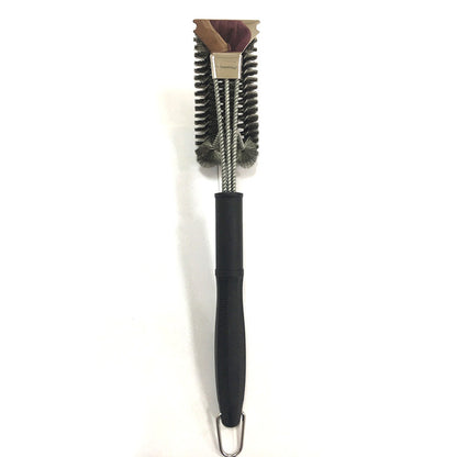 BBQ Grill Barbecue Kit Cleaning Brush Stainless Steel Kitchen Accessories Bristles Cleaning Brushes Cooking Tool Barbecue Gadget
